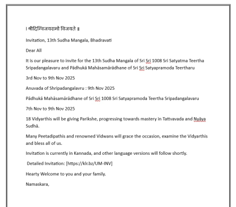 sudha mangala and pādhukā mahāsamārādhane of sri sri satyapramoda teertharu